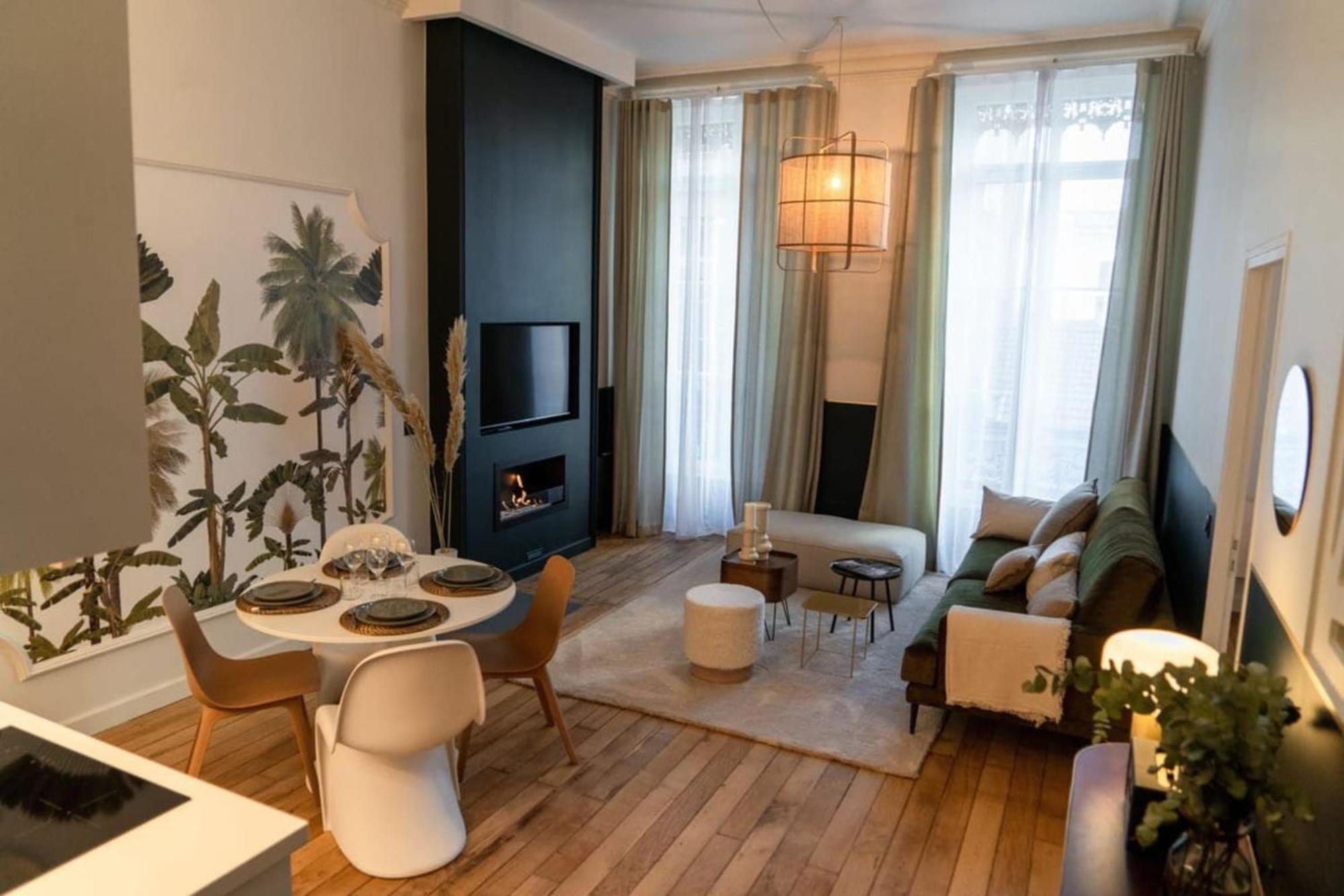 Beige Hospitalite - Coco - Hypercentre-2Chambres-Parking-Zen แซงต์-เอเตียน ภายนอก รูปภาพ