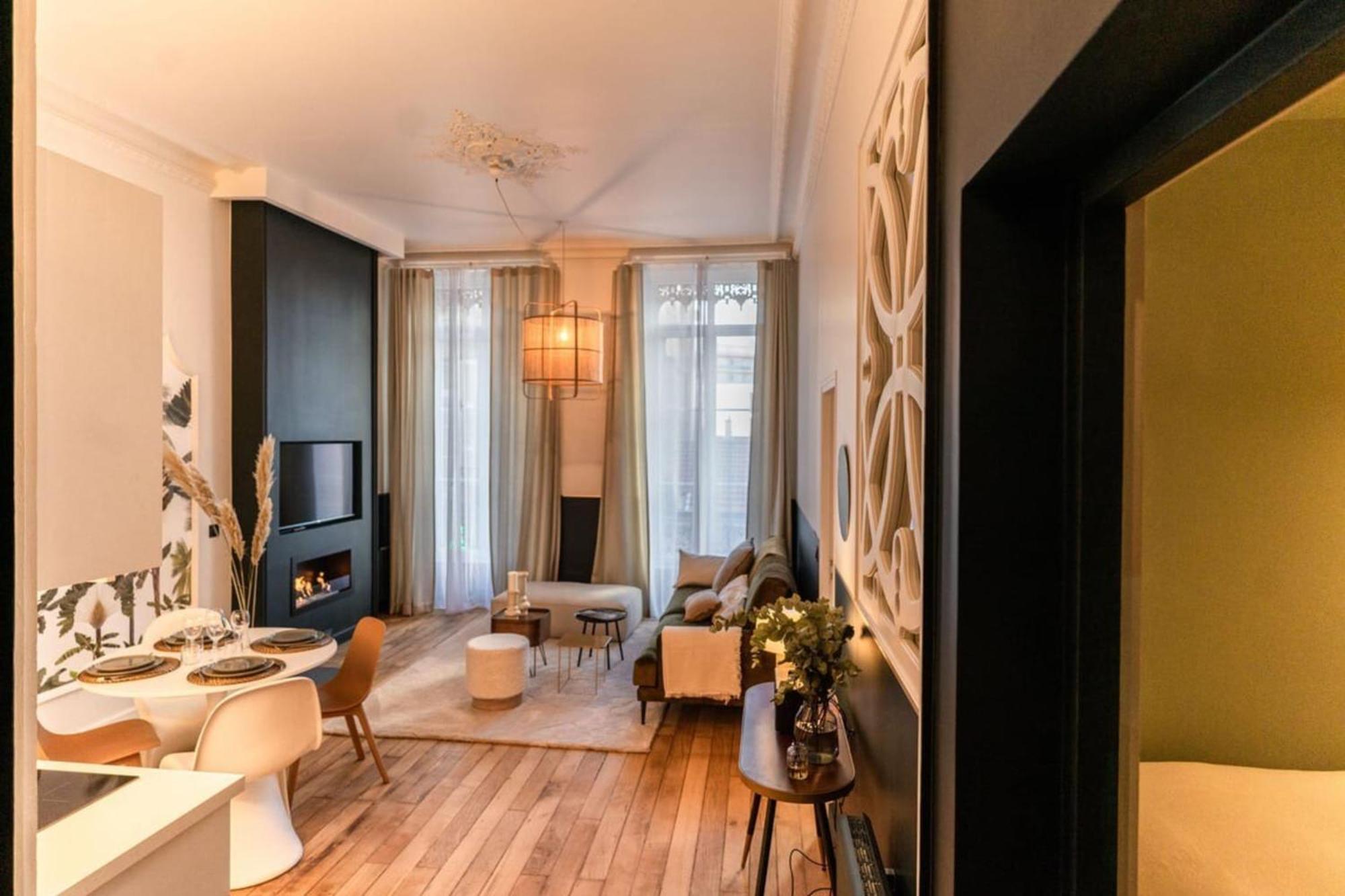 Beige Hospitalite - Coco - Hypercentre-2Chambres-Parking-Zen แซงต์-เอเตียน ภายนอก รูปภาพ