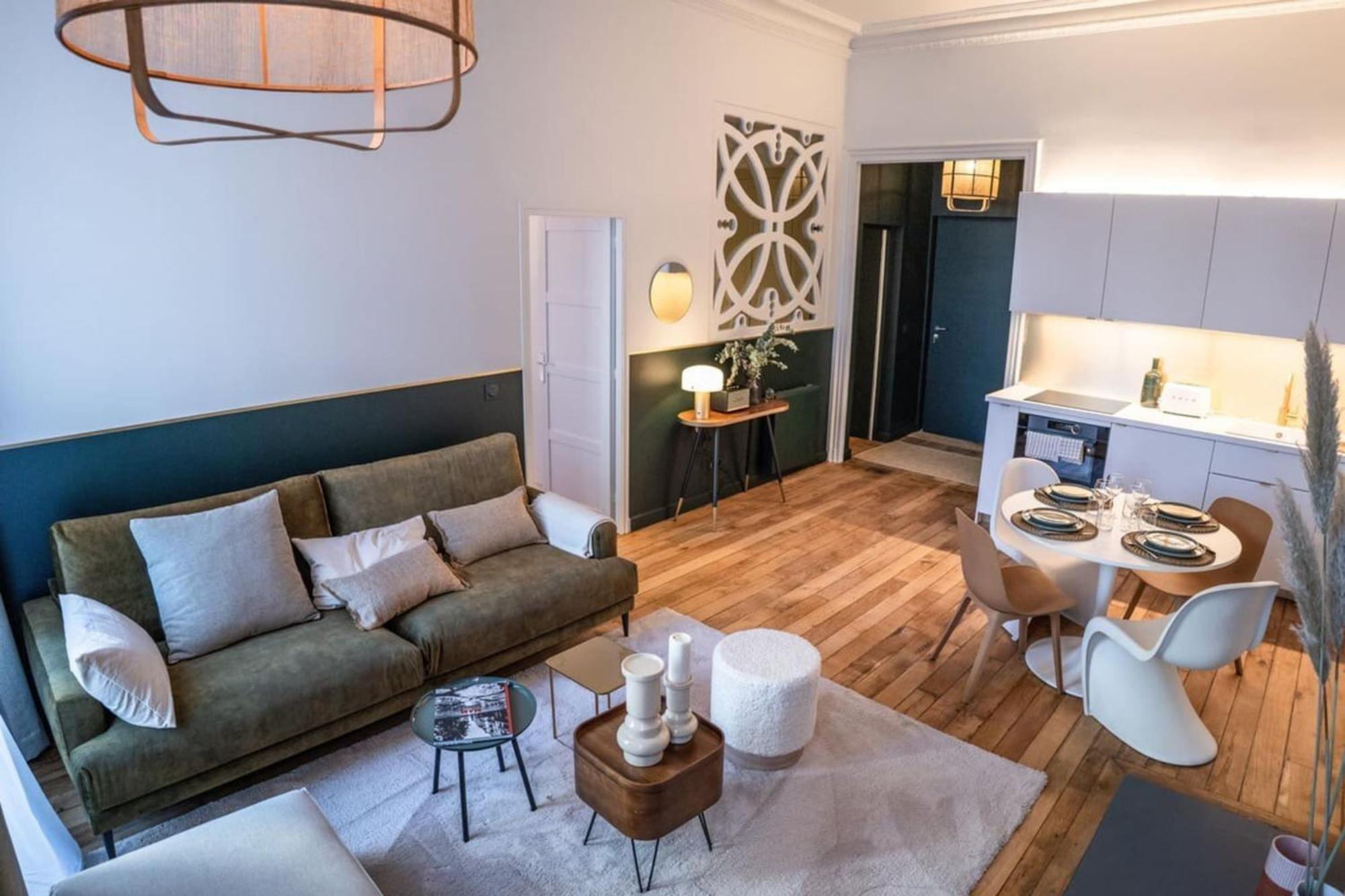 Beige Hospitalite - Coco - Hypercentre-2Chambres-Parking-Zen แซงต์-เอเตียน ภายนอก รูปภาพ